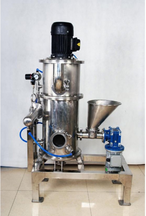 Description of working characteristics of airflow pulverizer